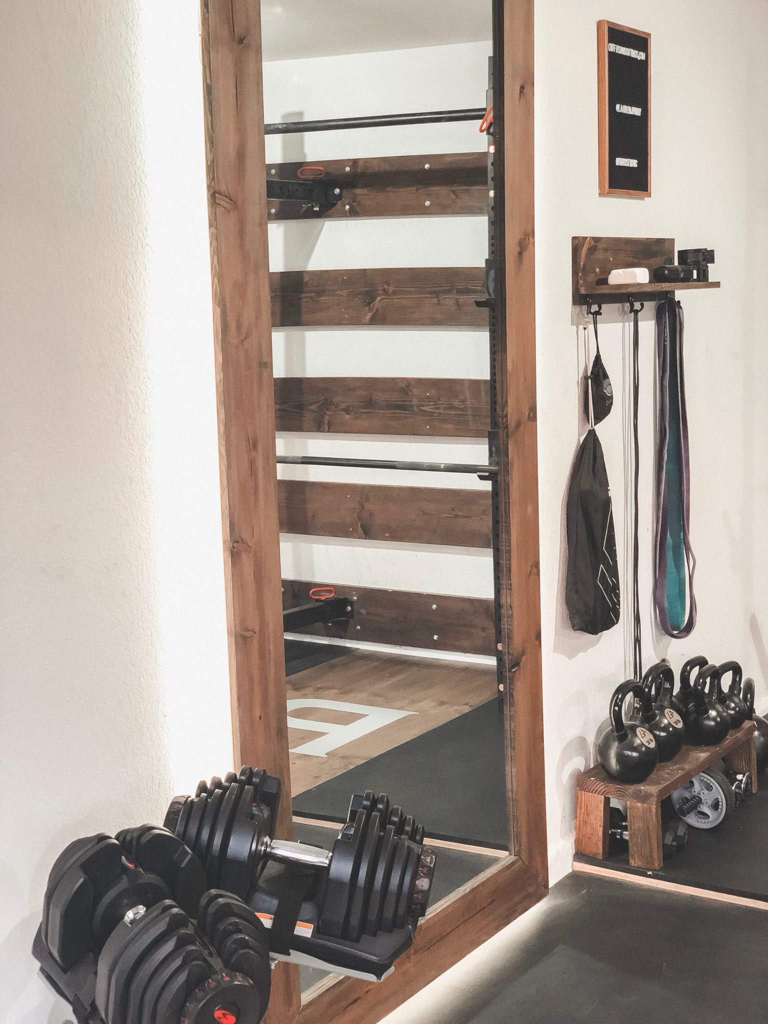 Garage Gym Ideas featured by top US lifestyle blog, Outfits & Outings