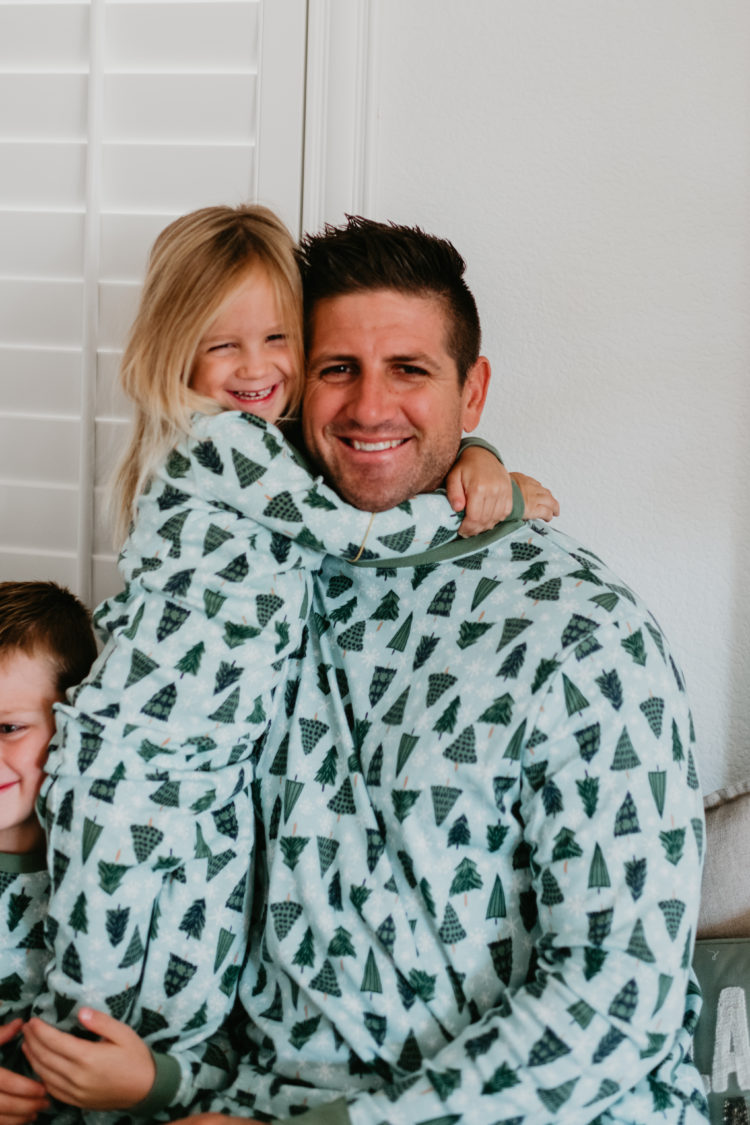 The Best Matching Family Christmas Pajamas on Sale featured by top Las Vegas blogger, Outfits & Outings