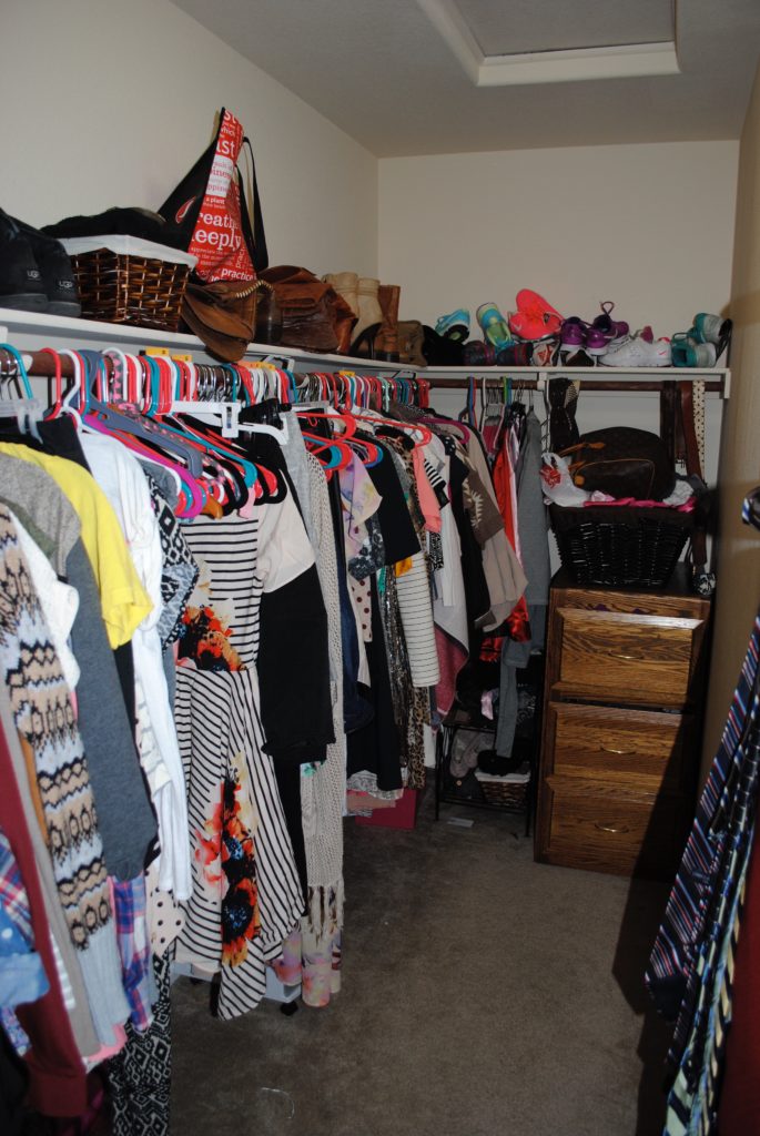 DIY Closet Makeover - Closet Makeover by popular Las Vegas style blogger Outfits & Outings