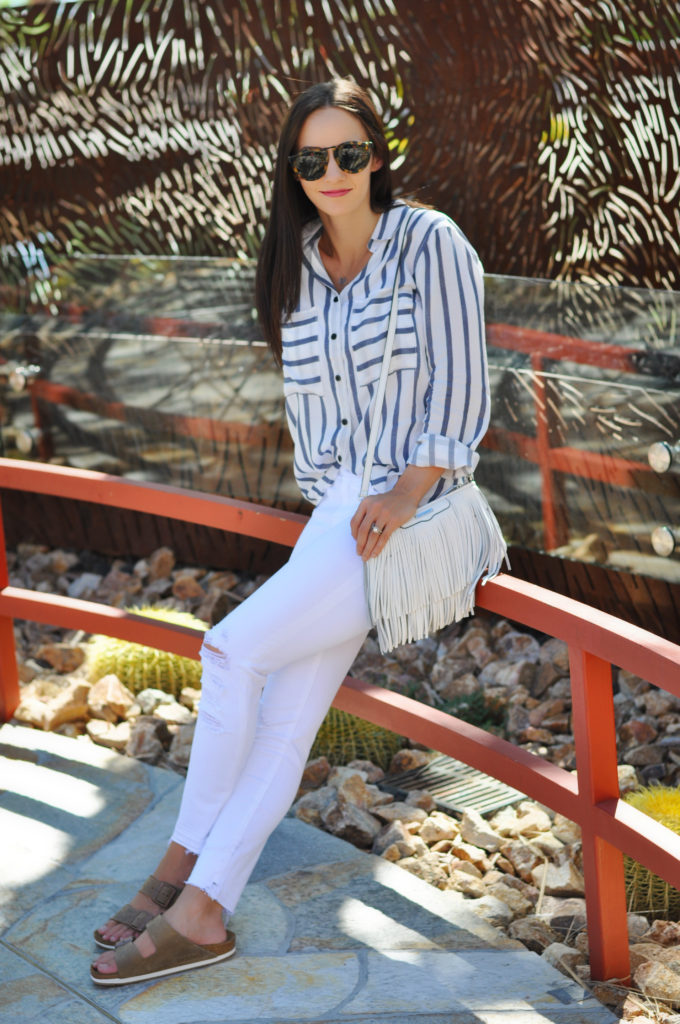 Weekend Deal Roundup + National Stripes Day | Outfits & Outings