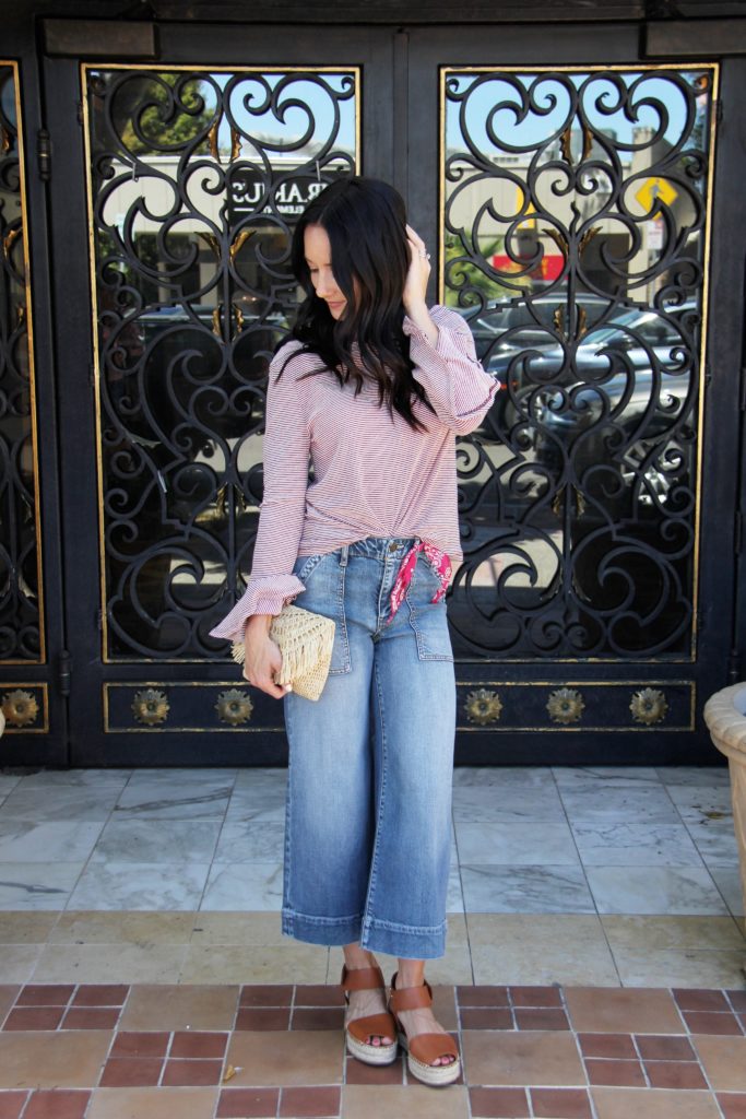 A Life Lesson from Culotte Jeans | Outfits & Outings