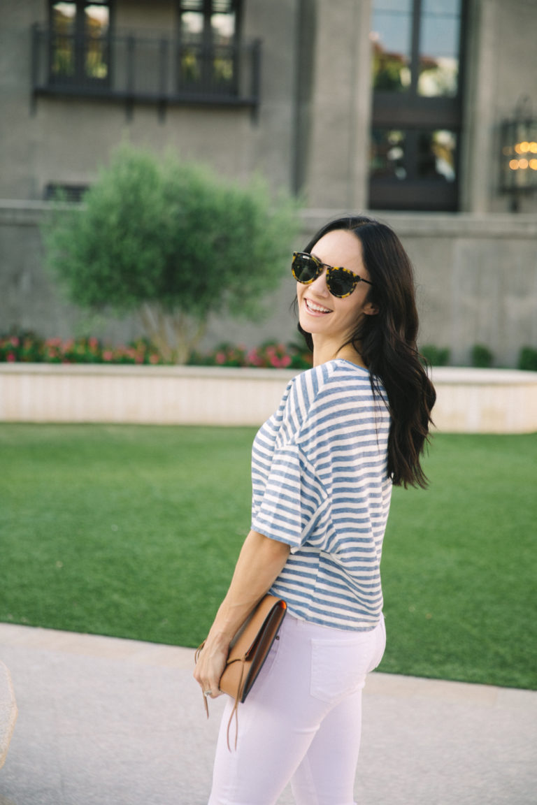 best white jeans for petites