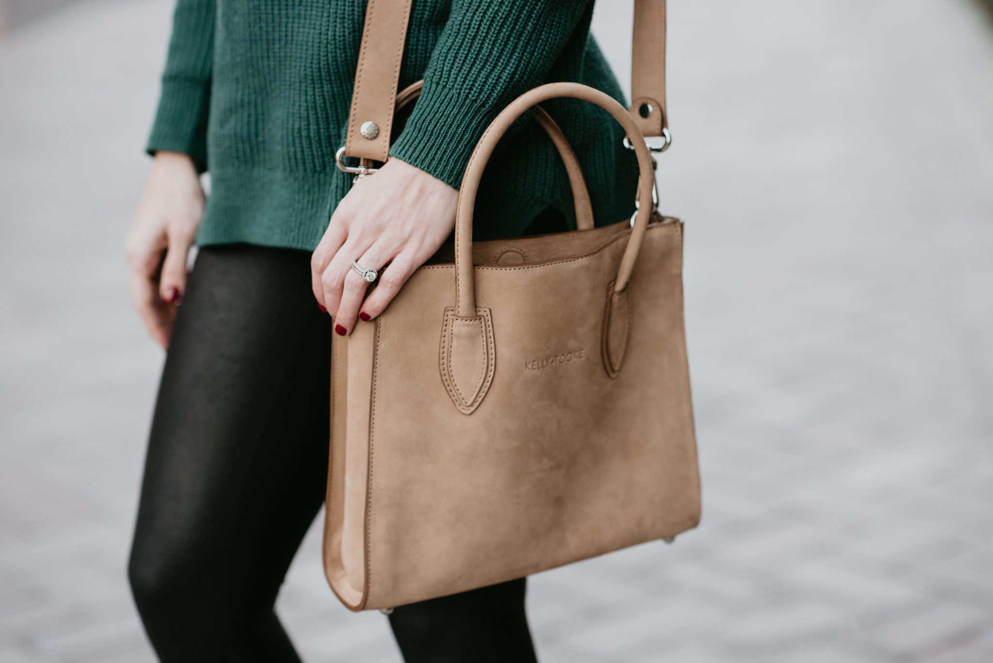 waterproof suede bag - My Favorite Winter Sweaters All Under $50 by popular Las Vegas style blogger Outfits & Outings