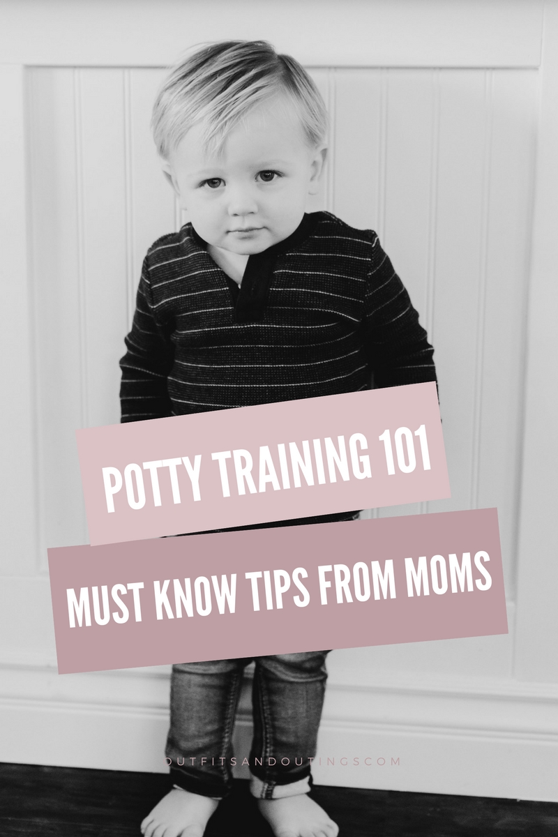 Must Know Potty Training Tips by popular Las Vegas lifestyle blogger Outfits & Outings