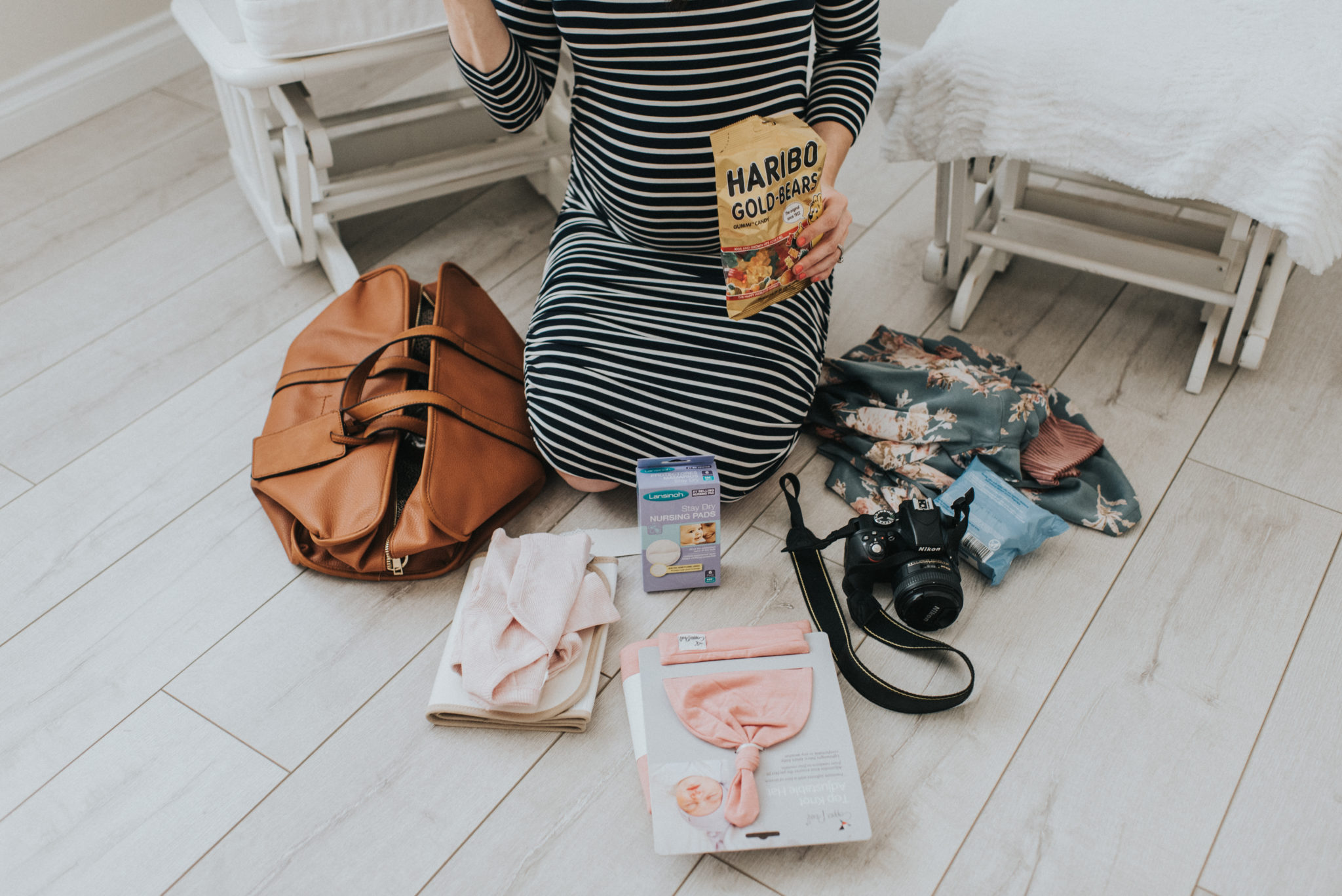 Hospital Bag Essentials by popular Las Vegas mom blogger Outfits & Outings
