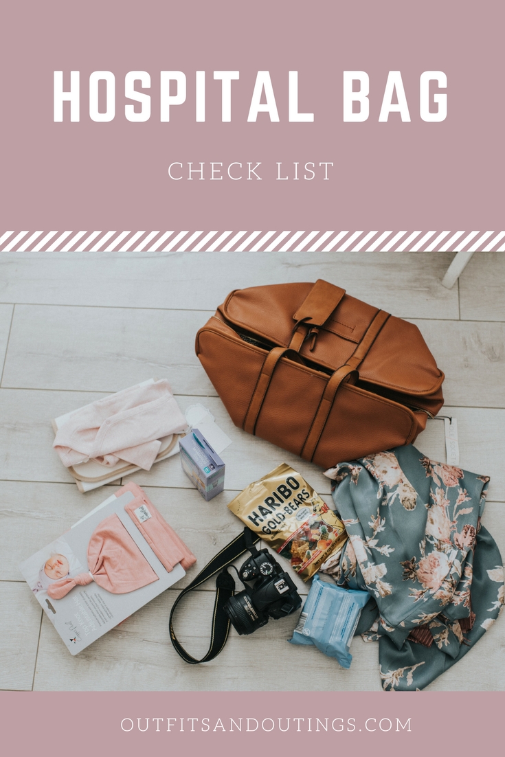 Hospital Bag Essentials by popular Las Vegas mom blogger Outfits & Outings