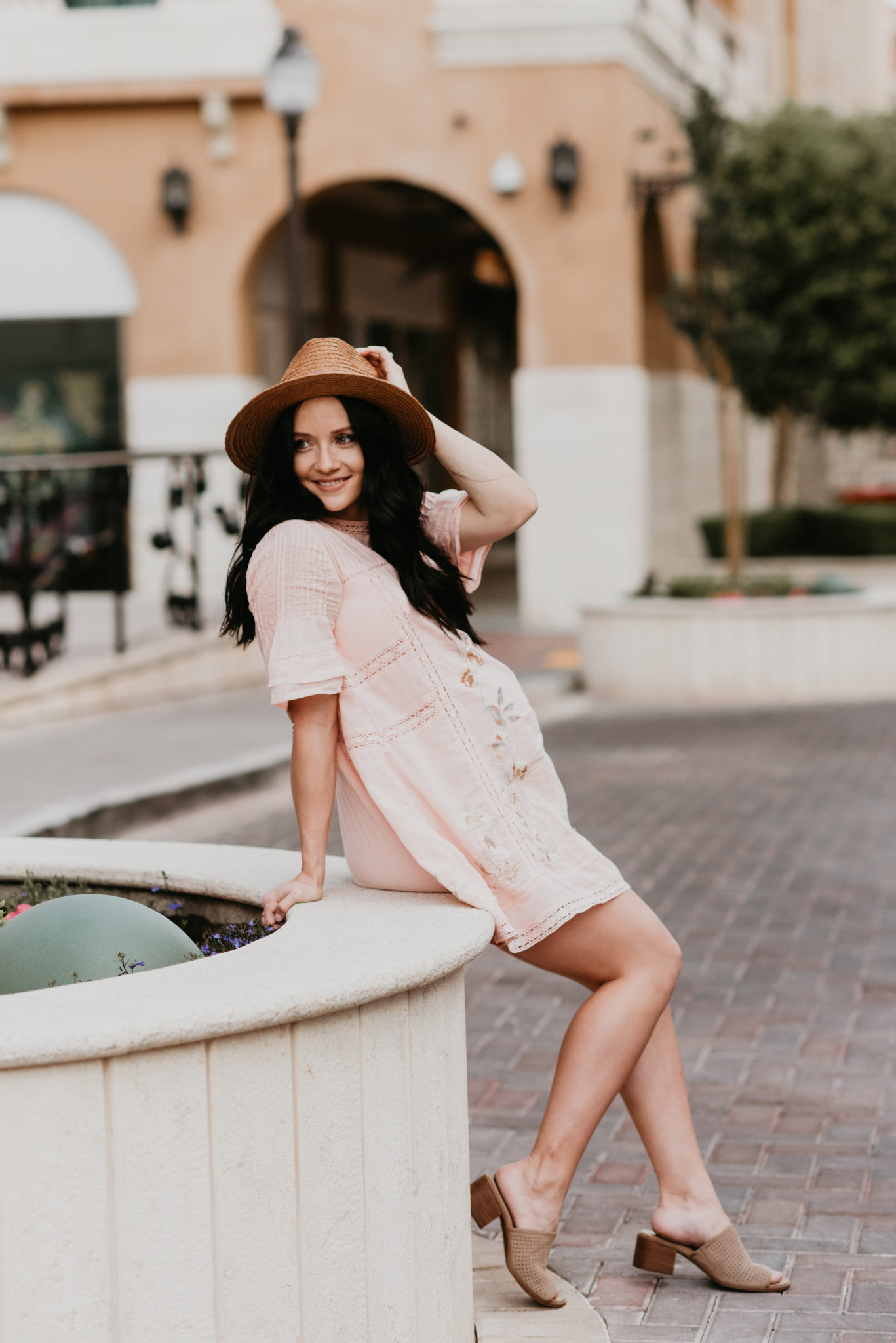 Comfortable Sandals You Can Dress Up or Down styled by popular Las Vegas fashion blogger, Outfits & Outings