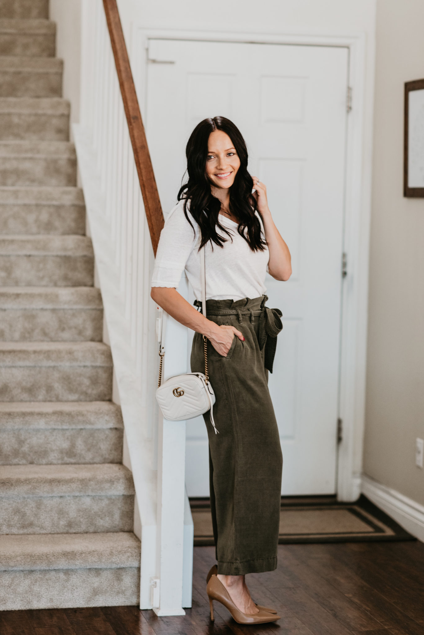 5 Essential Tips to Style Wide Leg Pants this Season featured by popular Las Vegas style blogger, Outfits & Outings
