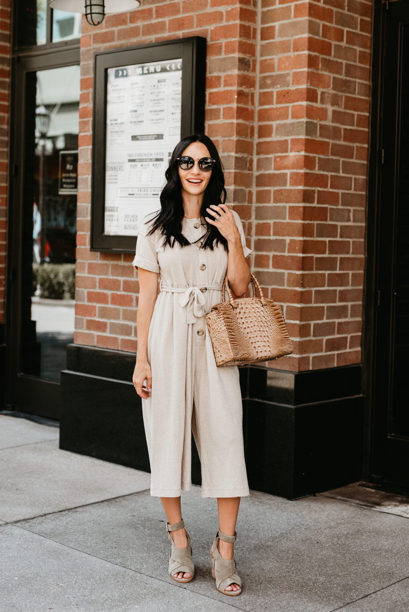Free People Jumpsuit featured by top Las Vegas fashion blog, Outfits & Outings