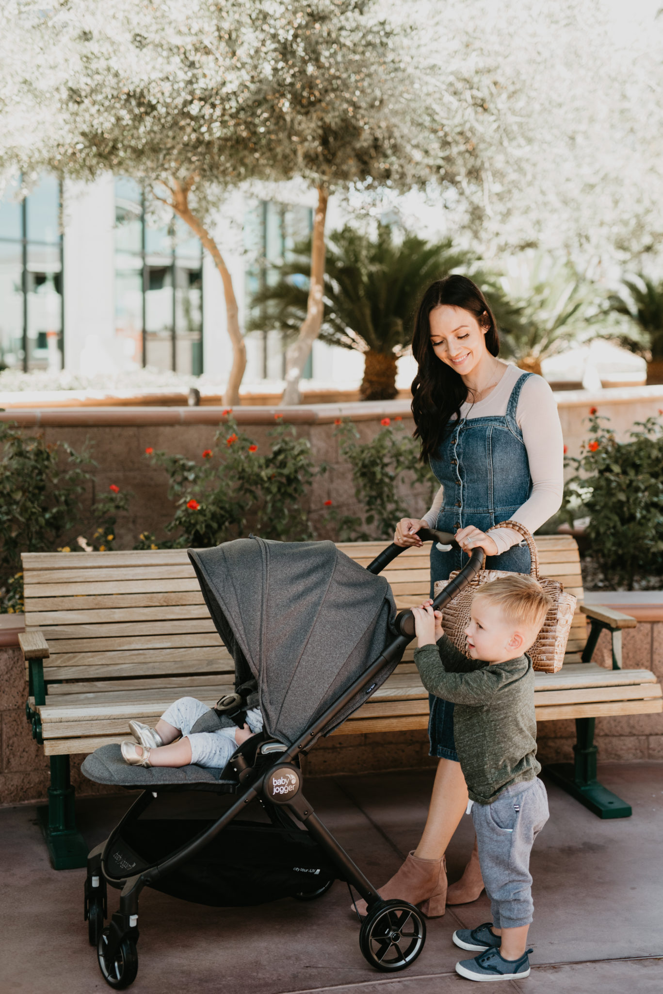 Baby Jogger City Stroller for all your Holiday Travel featured by top Las Vegas life and style blog, Outfits & Outings: City Tour Lux review