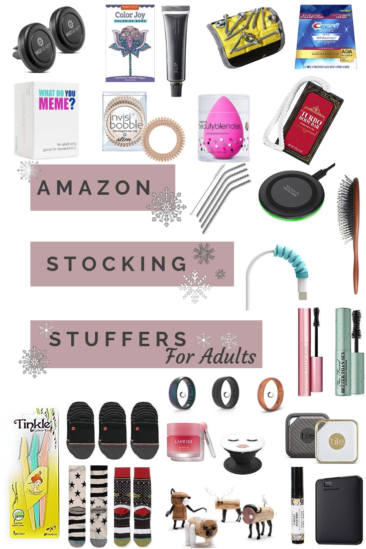 Top 25 Amazon Stocking Stuffers Ideas for Him & Her featured by top Las Vegas life and style blog, Outfits & Outings