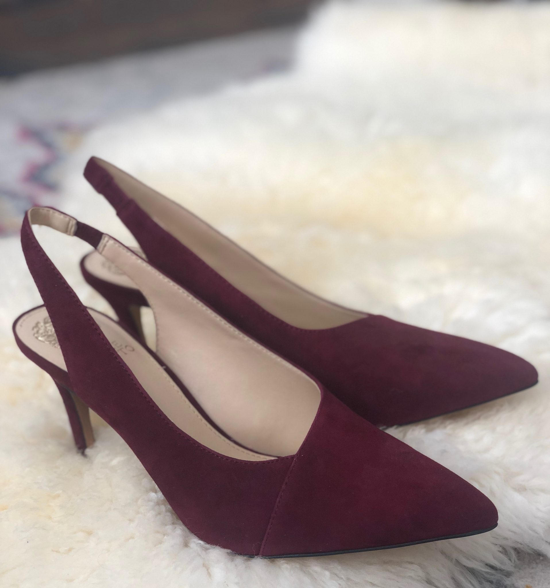 Nordstrom Anniversary Sale: Top Shoes & Accessories Favorites featured by top US fashion blog, Outfits & Outings: image of Vince Camuto sling back pumps