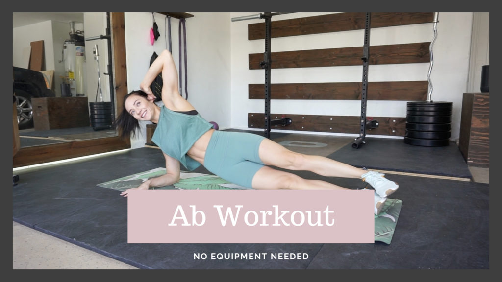 The Ultimate At Home Ab Workout for Moms | Outfits & Outings