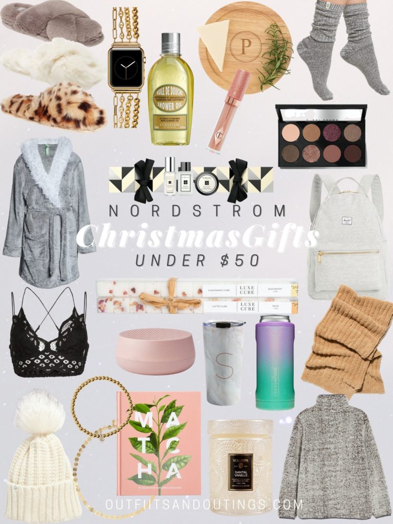 Holiday Gift Guide: 20 Best Nordstrom Gifts for Her Under $50 | Outfits & Outings