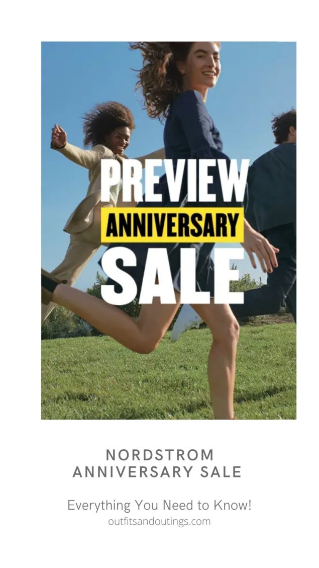 Nordstrom Anniversary Sale Preview by popular Las Vegas fashion blog, Outfits and Outings: image of a digital ad for the Nordstrom preview anniversary sale. 