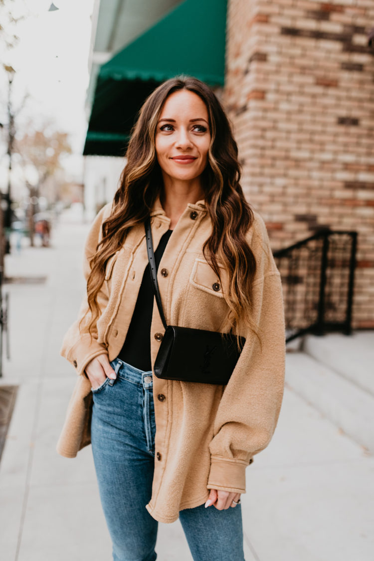 Free People Ruby Jacket styled by top US fashion blogger, Lauren Parry of Outfits & Outings